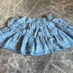 Aerie ruffled mini skirt
